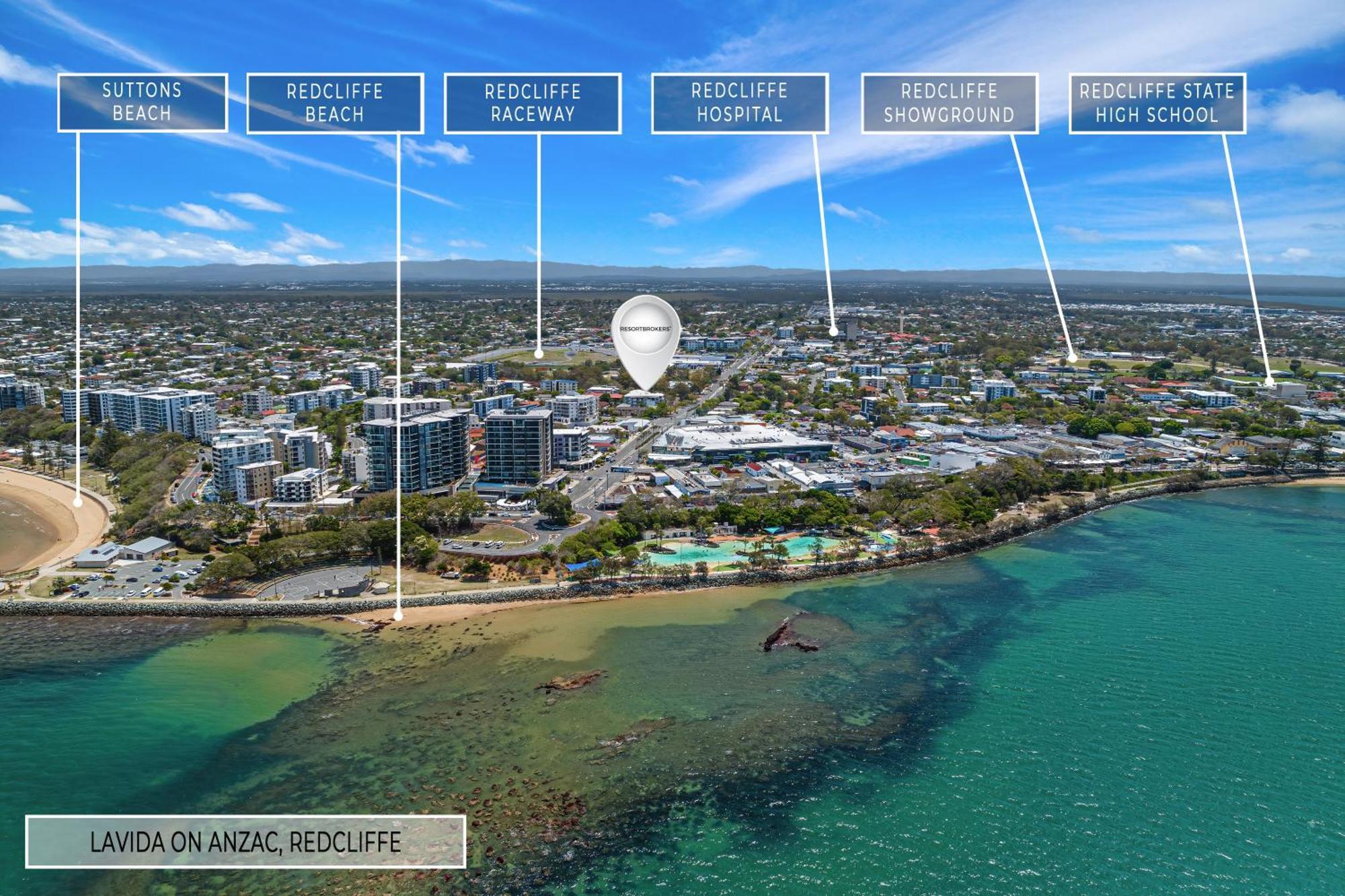 La Vida On Anzac Aparthotel Redcliffe Exterior foto